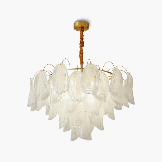 Multi Tier Cloud Contemporary Crystal Pendant Light