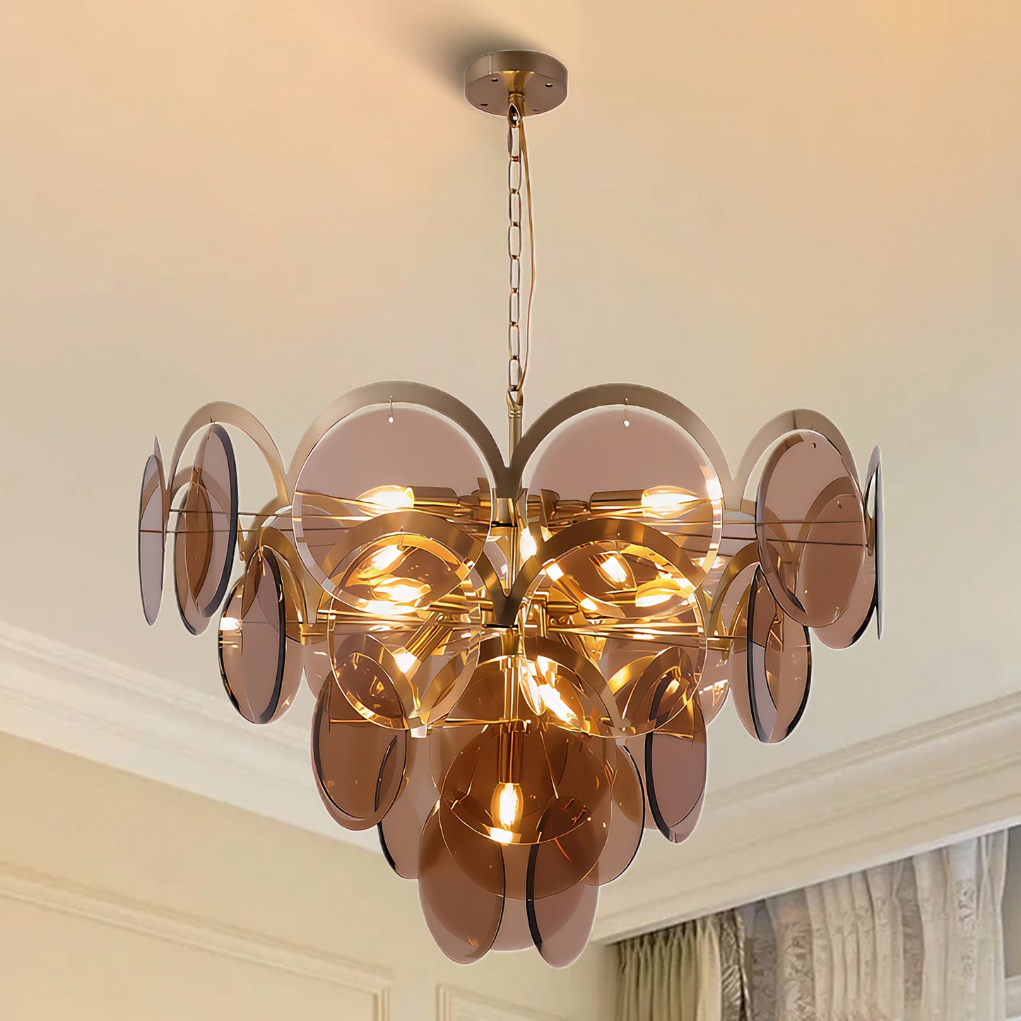 Murano Modern Crystal Chandelier