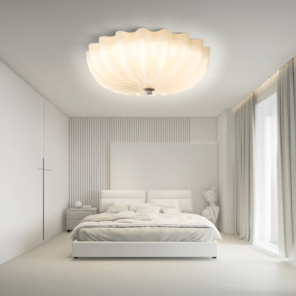 Murano Flush Minimalist Crystal Ceiling Light