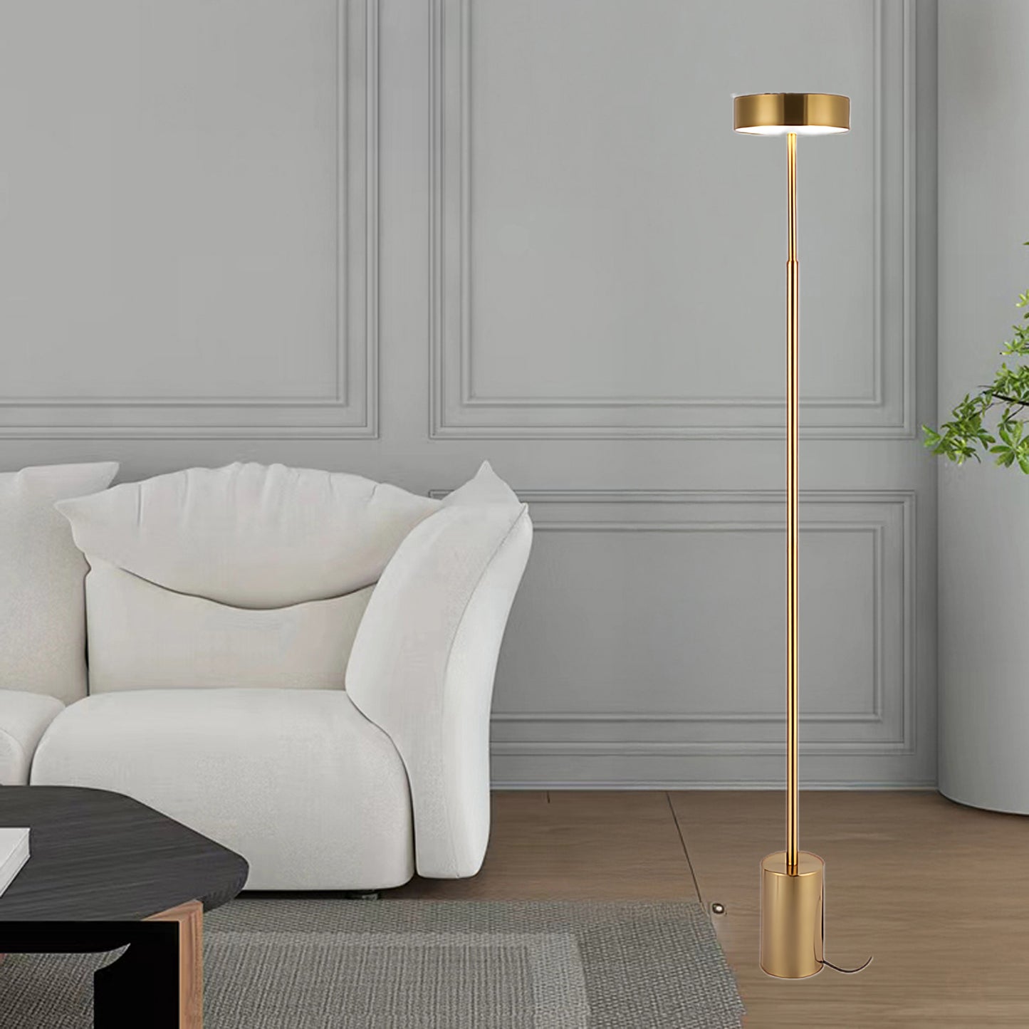 Naya Rotatable Modern Metal Floor Lamp