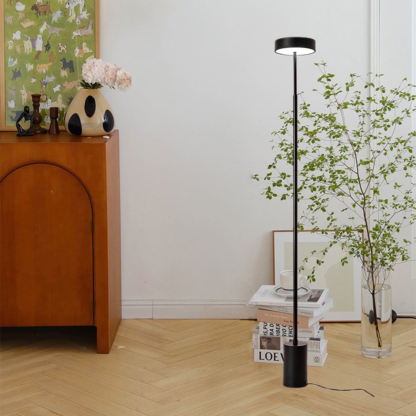 Naya Rotatable Modern Metal Floor Lamp