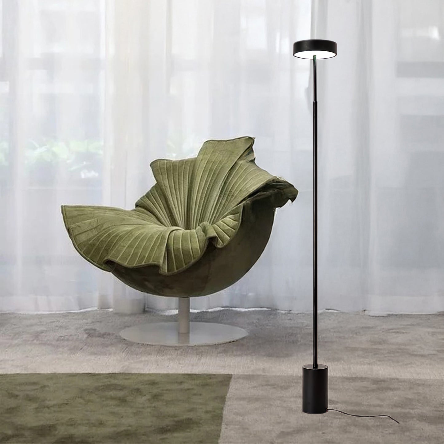 Naya Rotatable Modern Metal Floor Lamp