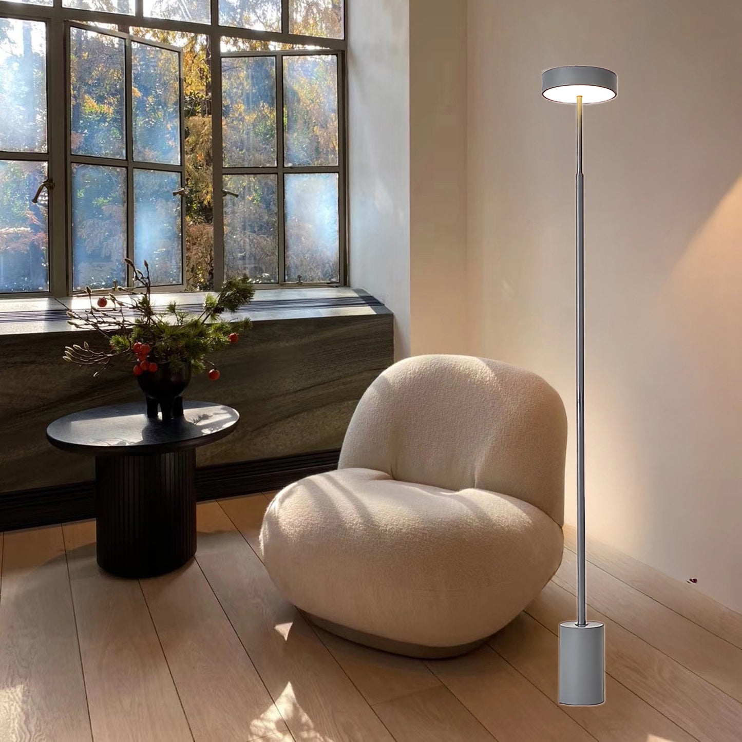 Naya Rotatable Modern Metal Floor Lamp