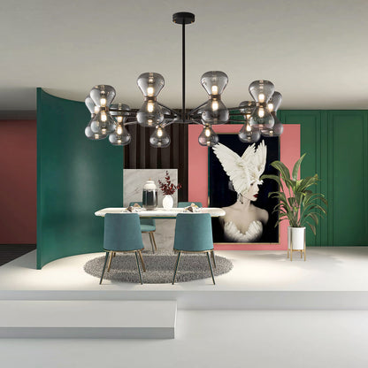 Nebula Contemporary Crystal Chandelier