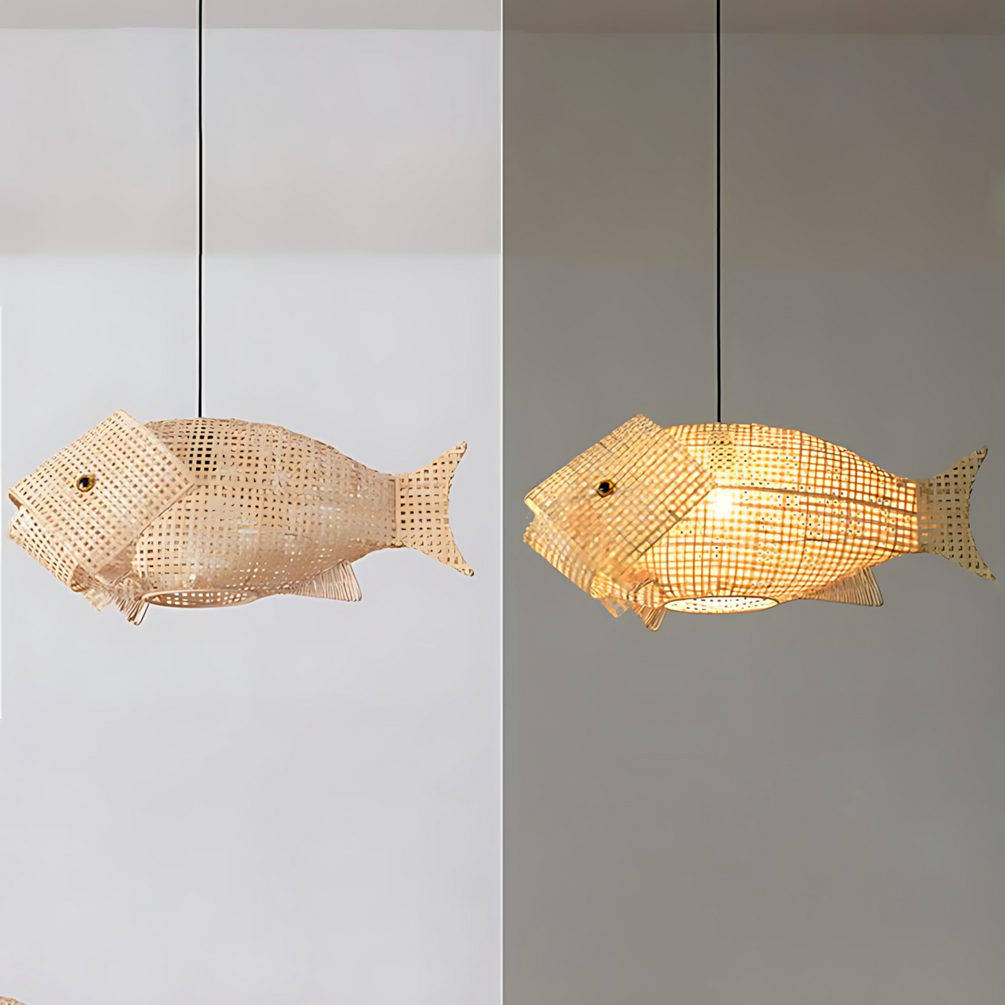 New Chinese Bamboo Meal Pendant Lamp