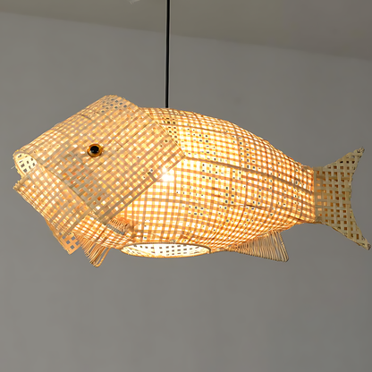 New Chinese Bamboo Meal Pendant Lamp