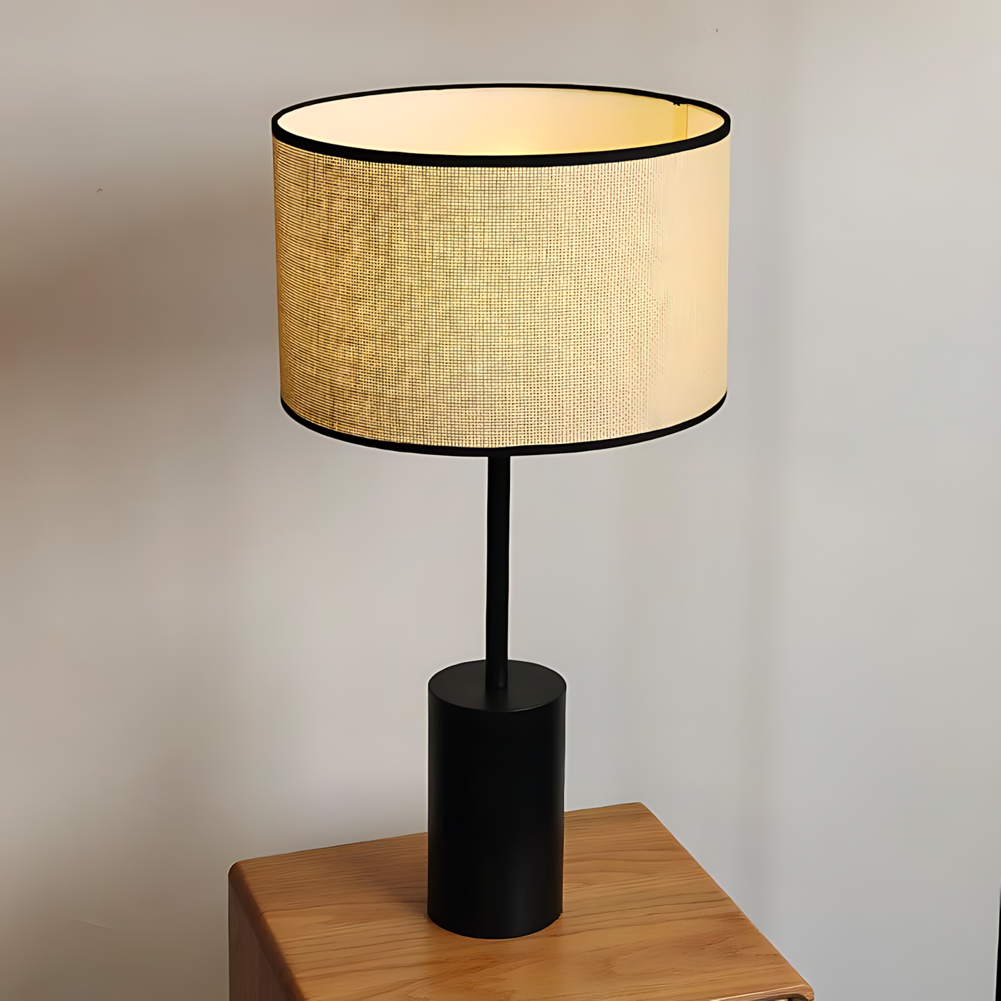 New Chinese Fabric Lounge Floor Lamp