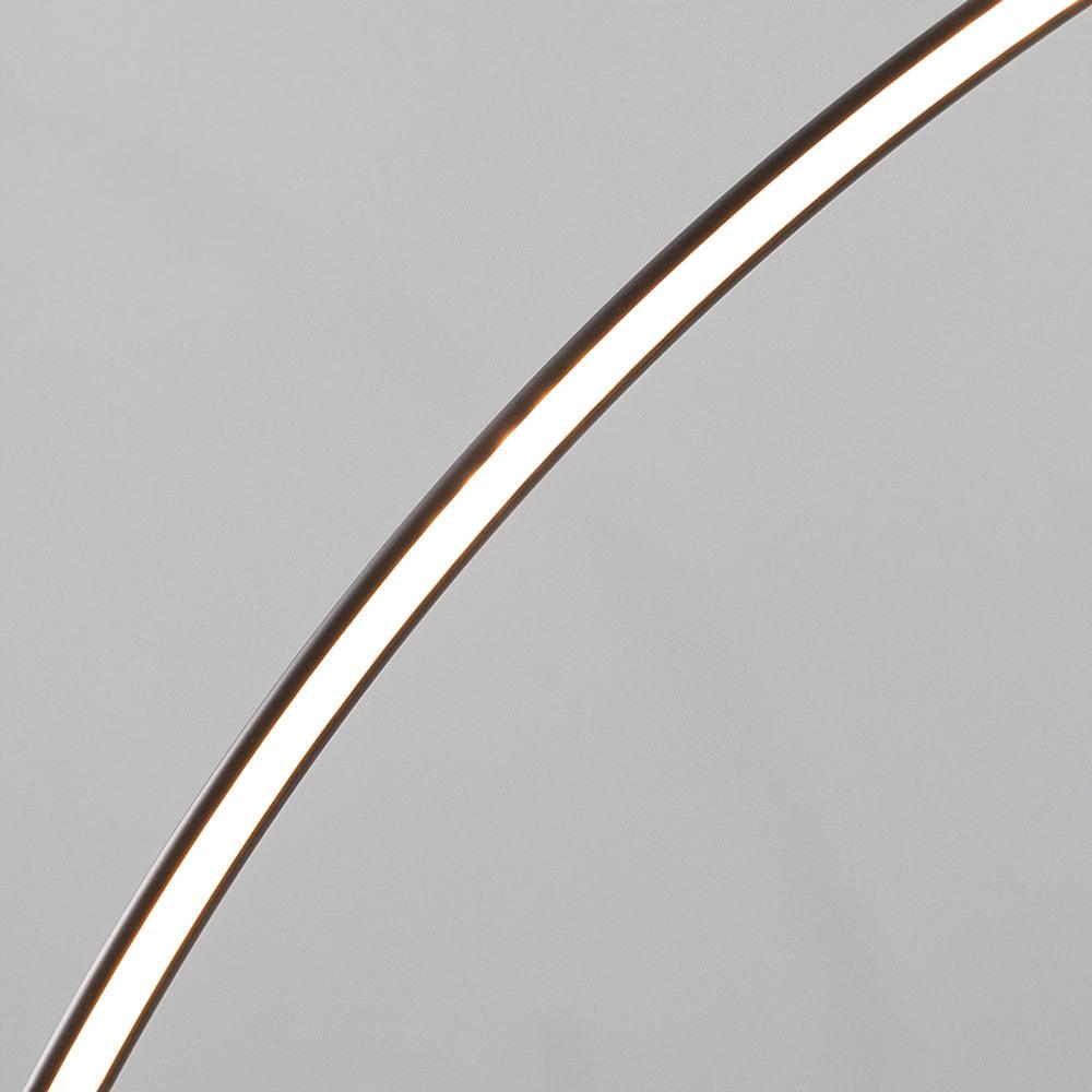 Nightfall Circle Minimalist Metal Pendant Light