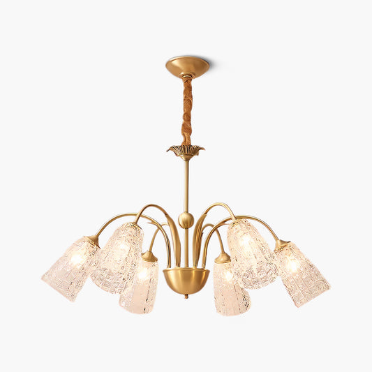 Nikoll Art Deco Crystal Chandelier