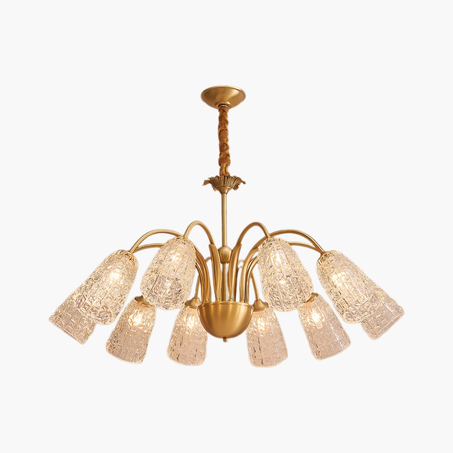 Nikoll Art Deco Crystal Chandelier