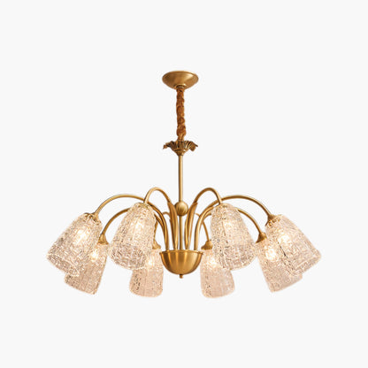 Nikoll Art Deco Crystal Chandelier