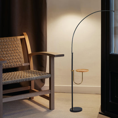 Nordic Arc Modern Metal Floor Lamp