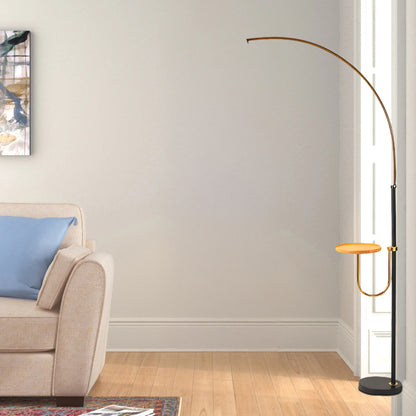 Nordic Arc Modern Metal Floor Lamp