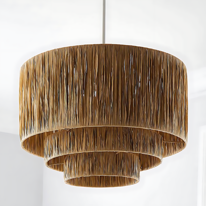 Nordic Rattan Dining Pendant Lamp