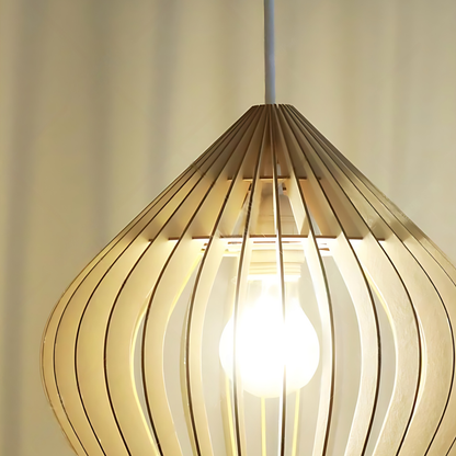 Nordic Wood Feast Pendant Lamp