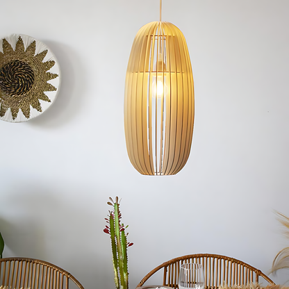 Nordic Wood Feast Pendant Lamp