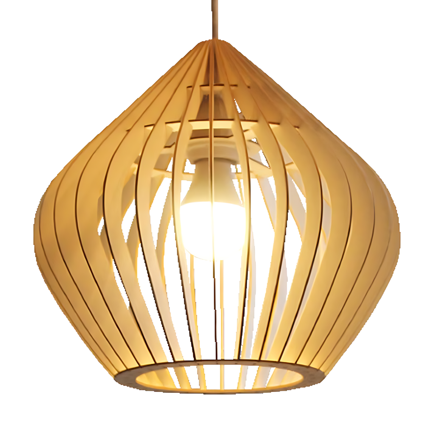 Nordic Wood Feast Pendant Lamp