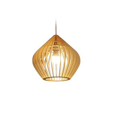 Nordic Wood Feast Pendant Lamp