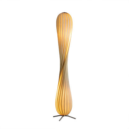 Nordic Wood Sitting Floor Lamp