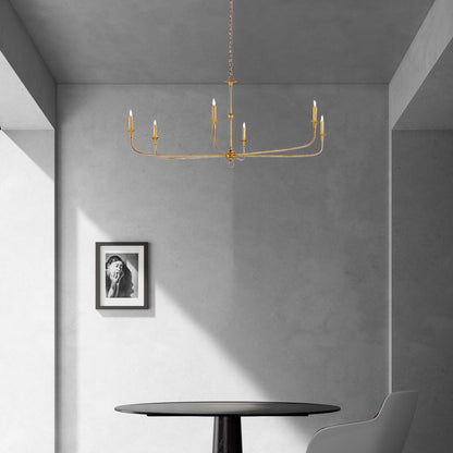 Nottaway Eclectic Metal Chandelier