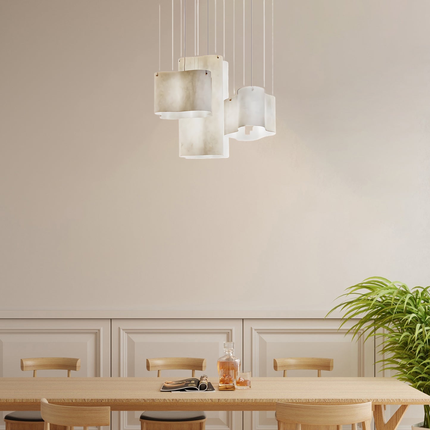 Nuvola Cloud Eclectic Crystal Pendant Lamp