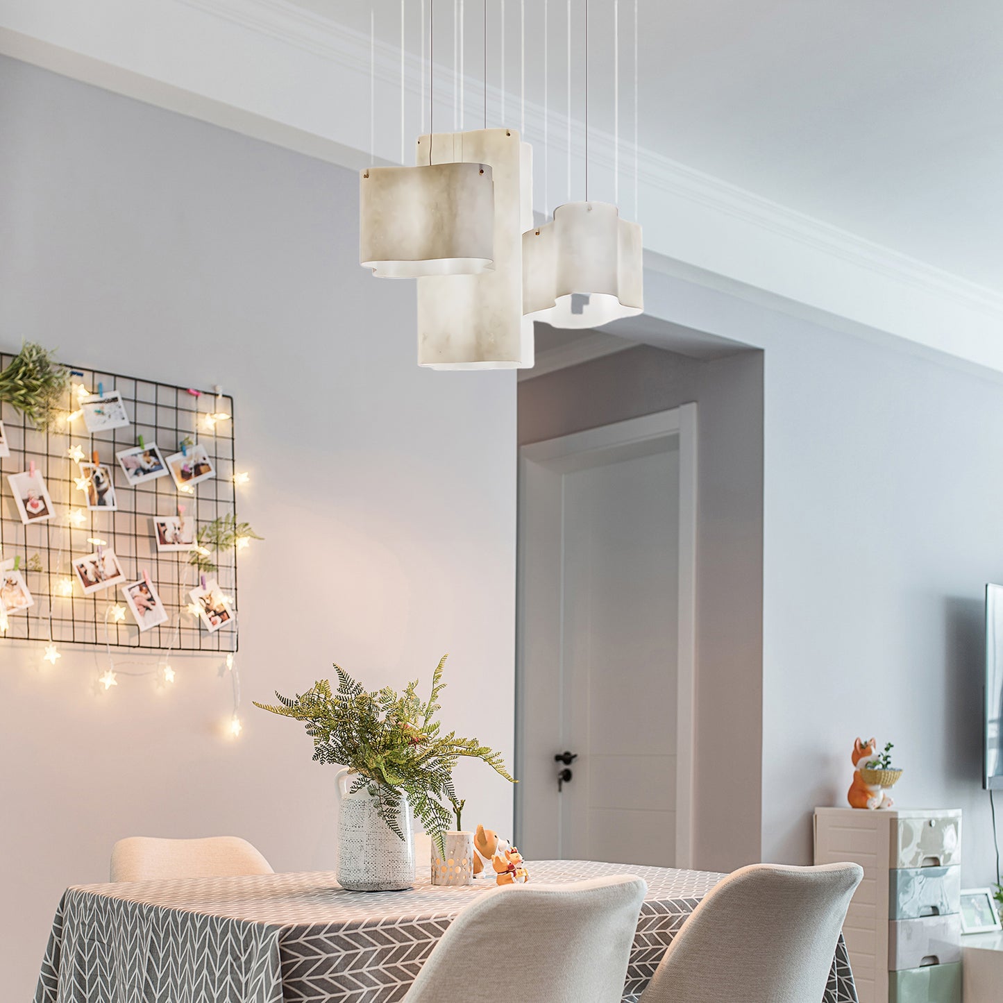 Nuvola Cloud Eclectic Crystal Pendant Lamp