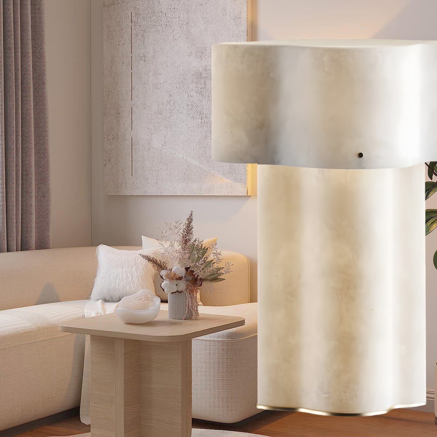 Nuvola Eclectic Crystal Floor Lamp