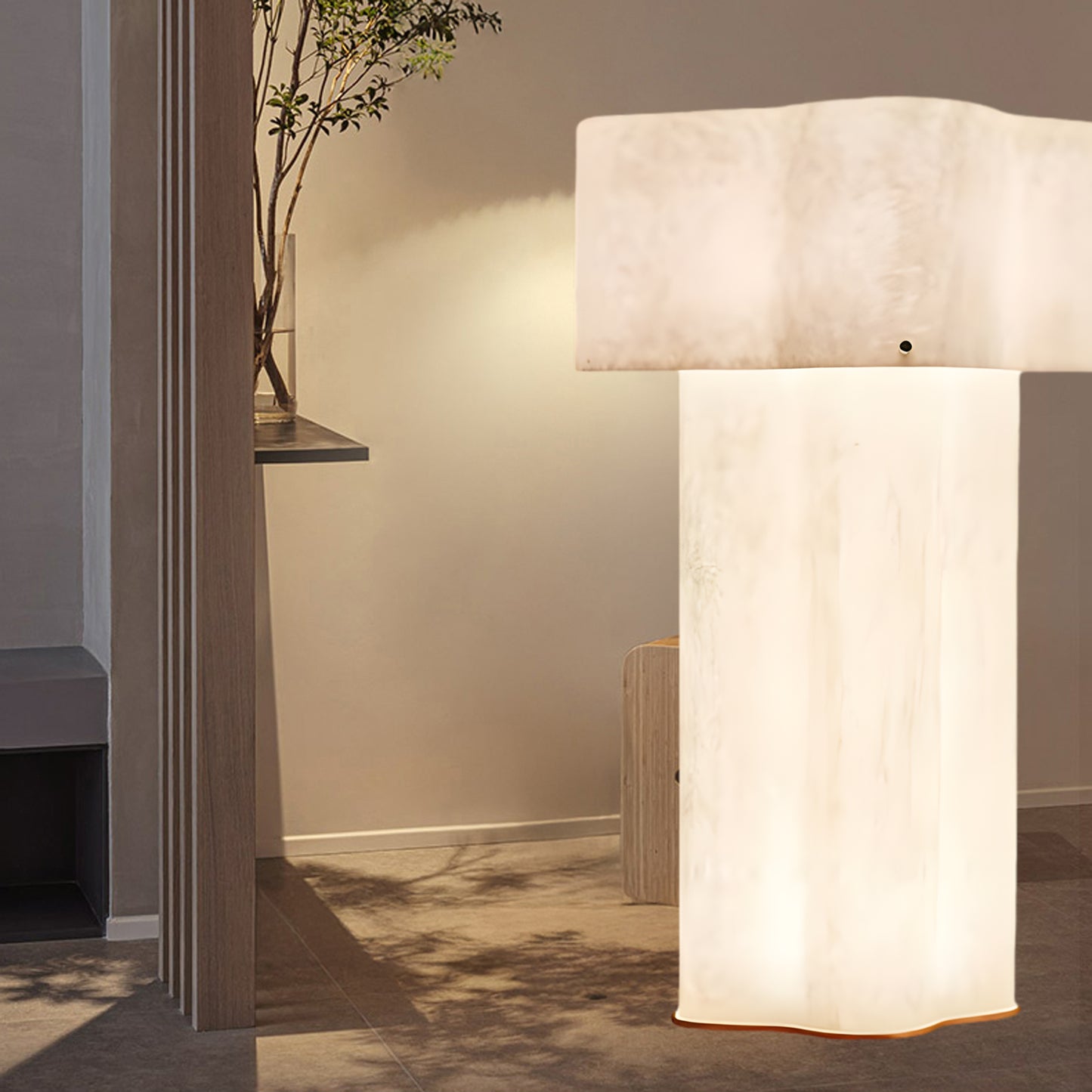 Nuvola Eclectic Crystal Floor Lamp