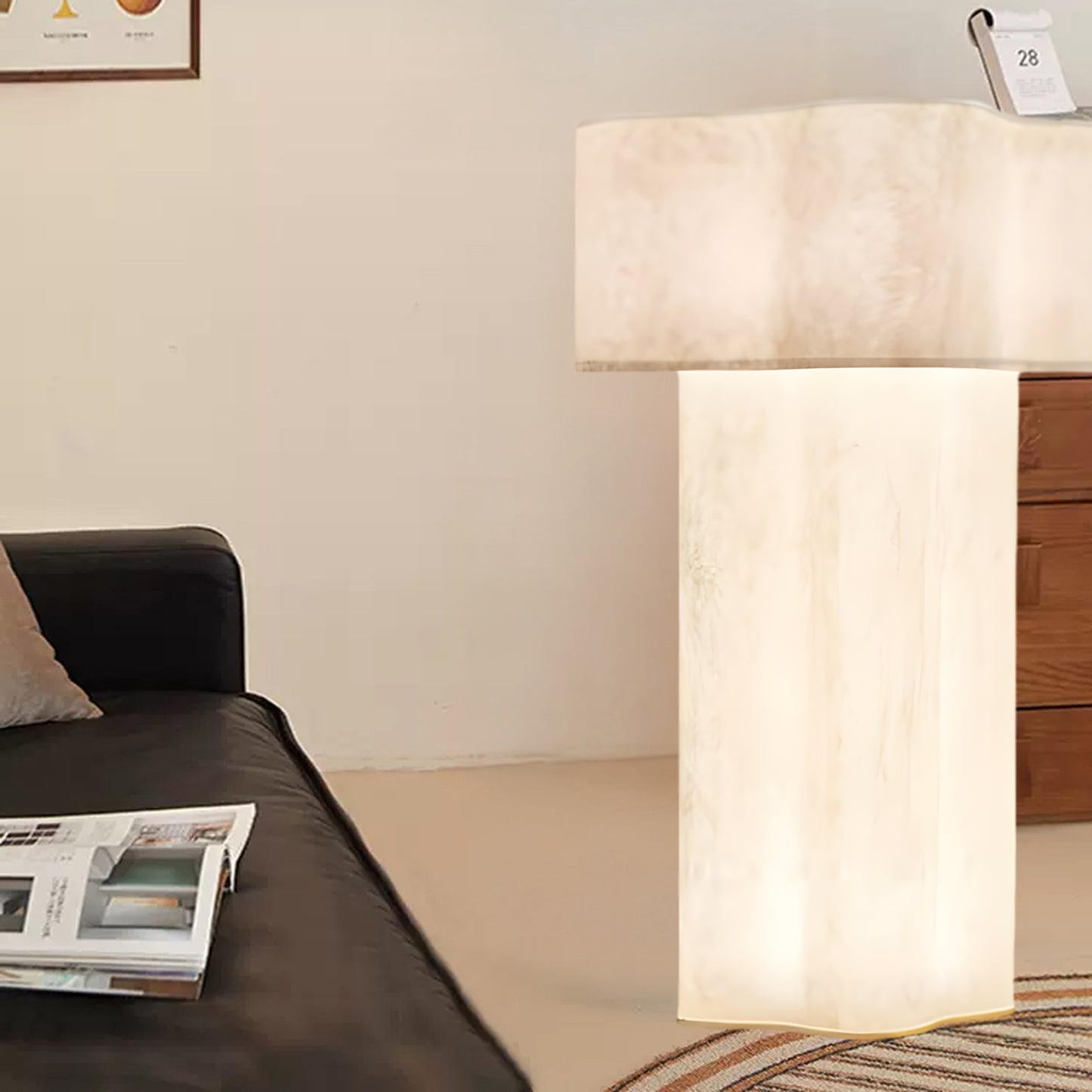 Nuvola Eclectic Crystal Floor Lamp