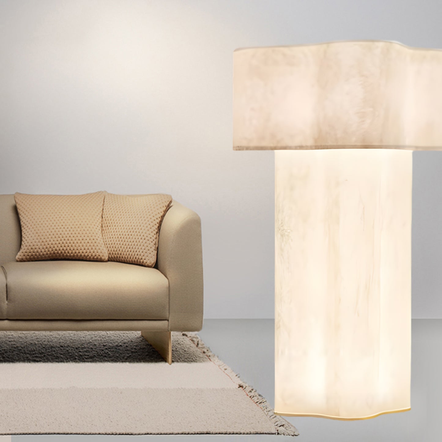 Nuvola Eclectic Crystal Floor Lamp