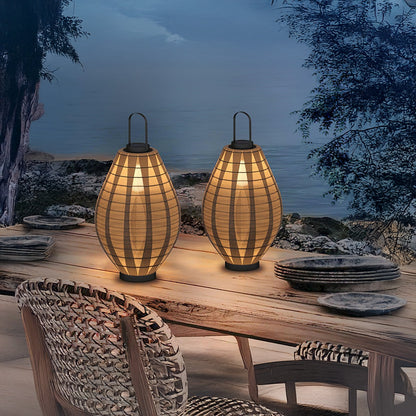 Oasis Mesh Beacon Minimalist Steel Outdoor Lamp