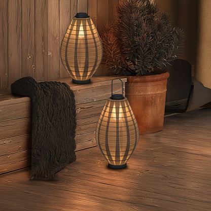 Oasis Mesh Beacon Minimalist Steel Outdoor Lamp