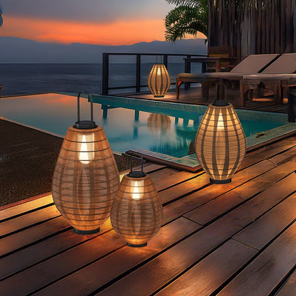 Oasis Mesh Beacon Minimalist Steel Outdoor Lamp