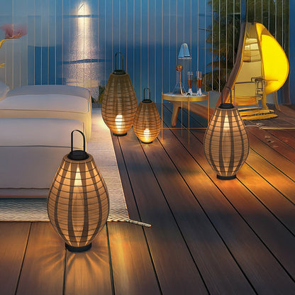 Oasis Mesh Beacon Minimalist Steel Outdoor Lamp