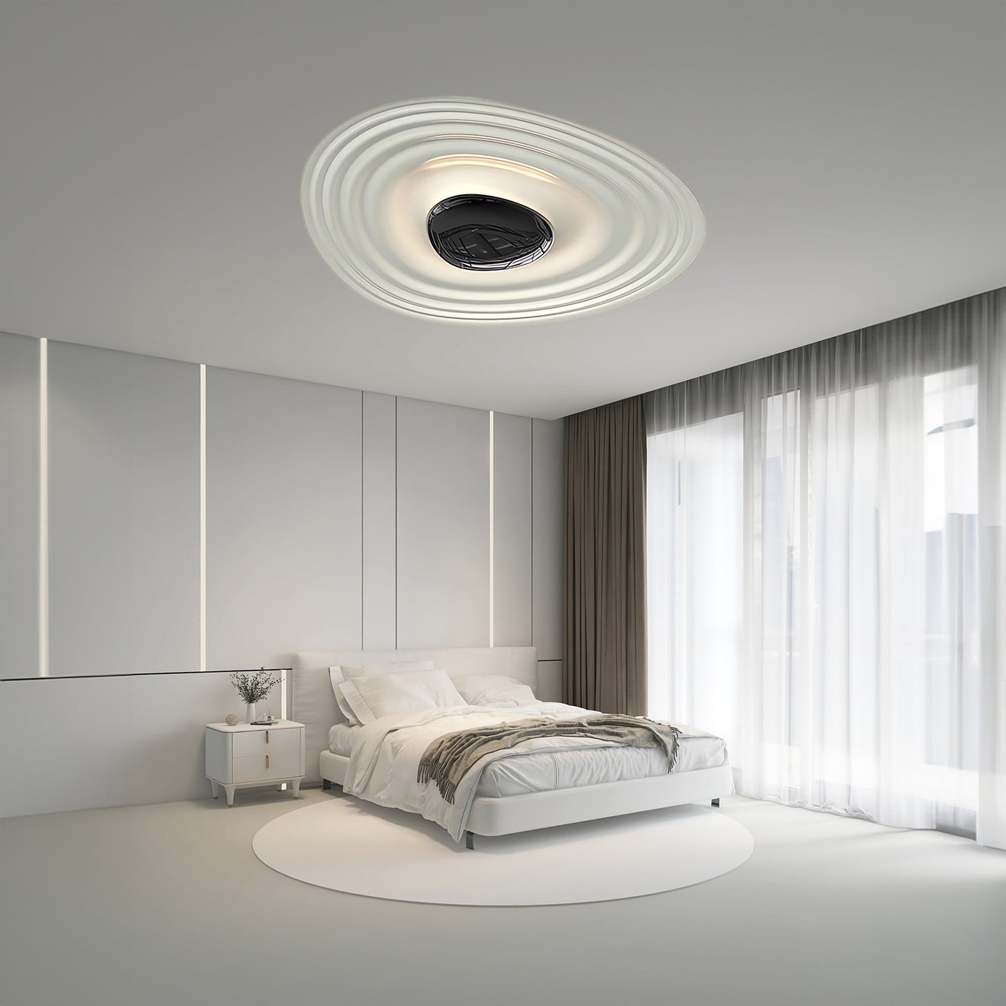 Odeon Modern Metal Ceiling Lamp