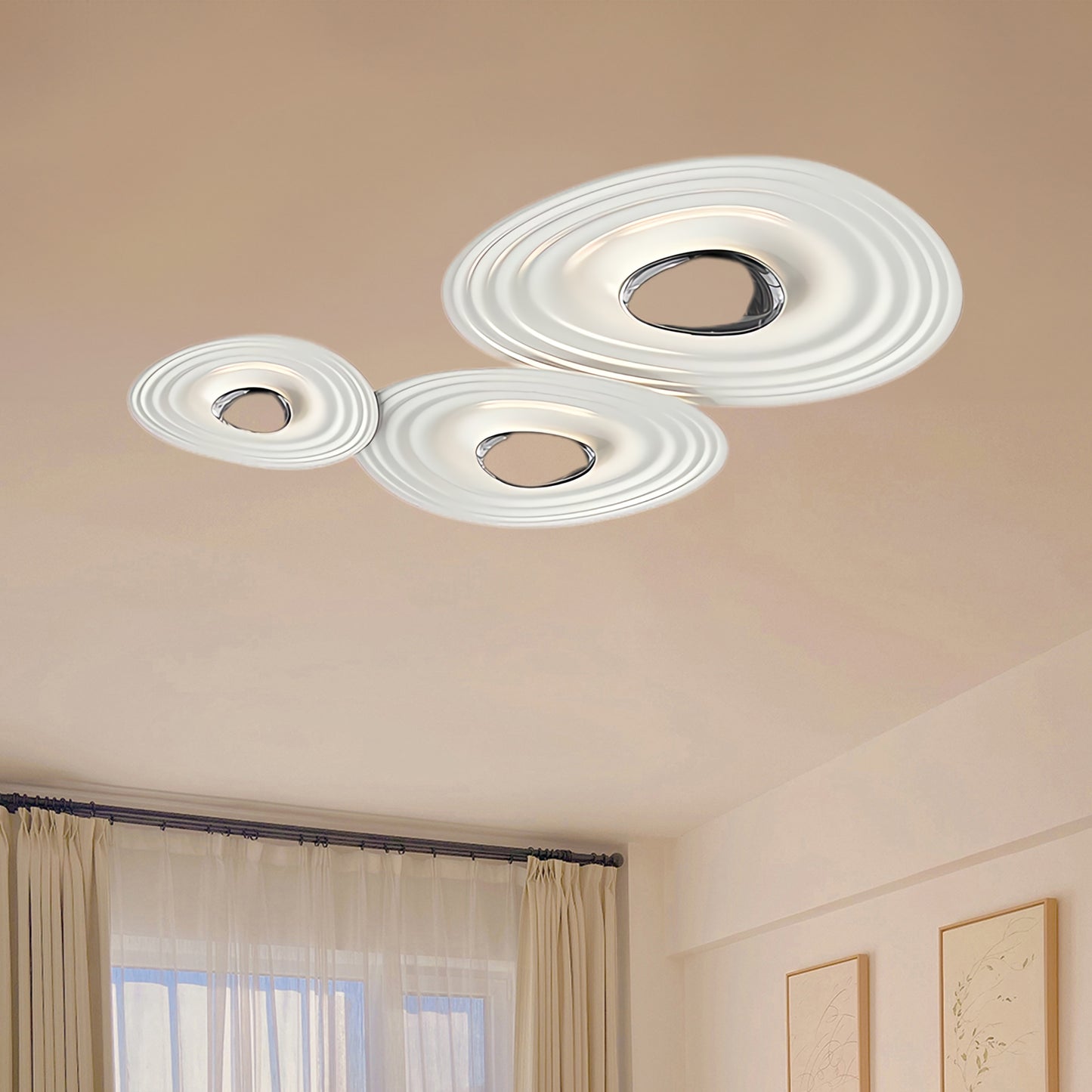 Odeon Modern Metal Ceiling Lamp