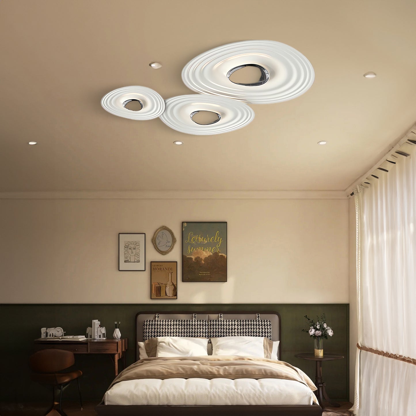 Odeon Modern Metal Ceiling Lamp