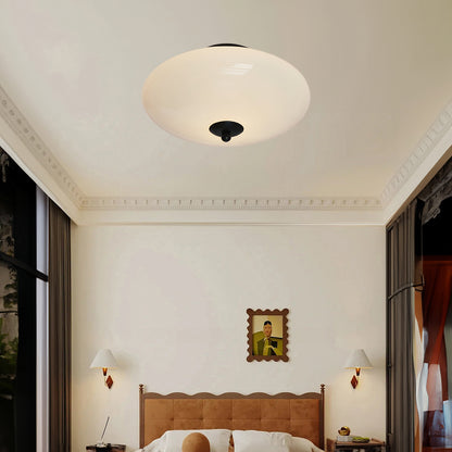 Opal Modern Crystal Ceiling Lamp