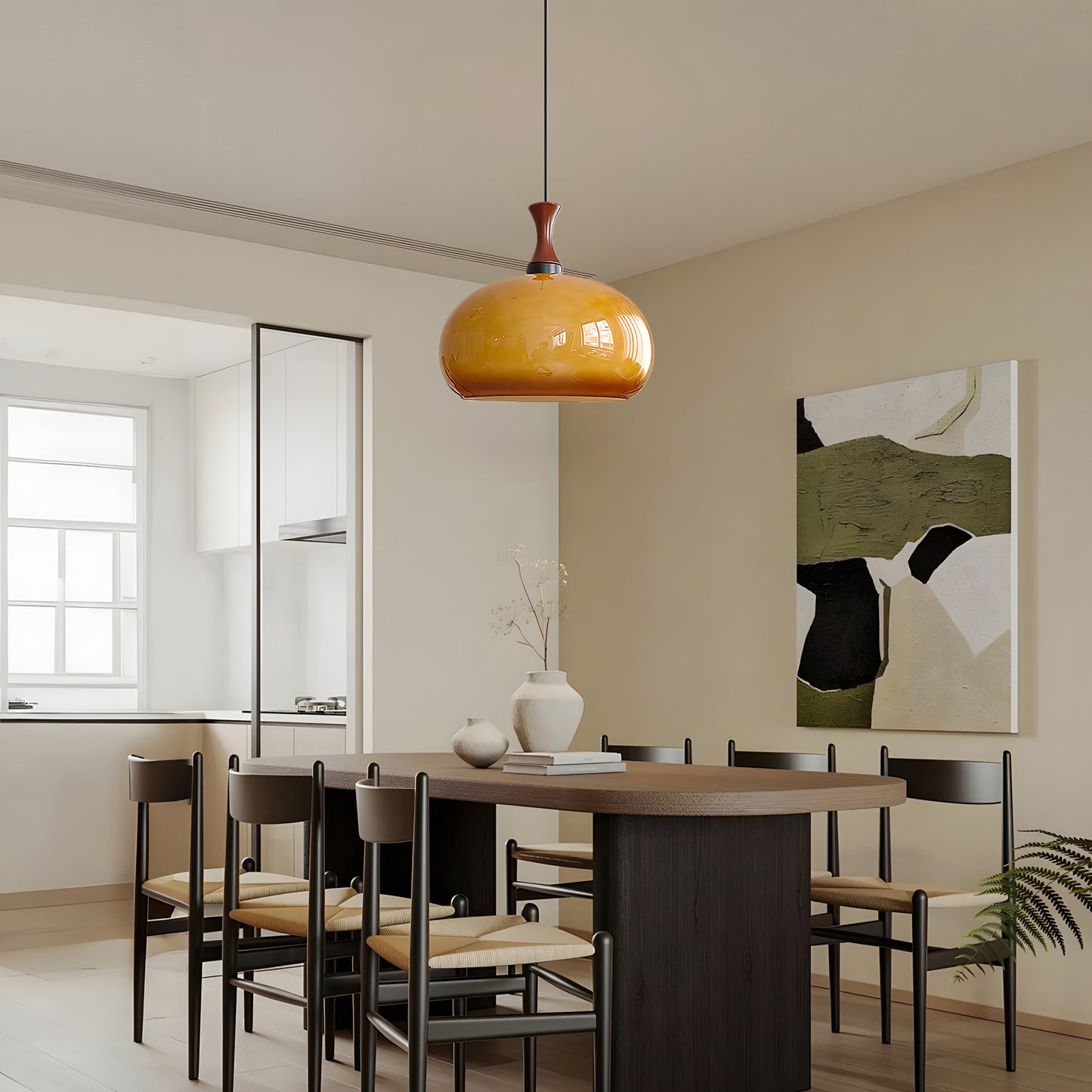 Orbique Modern Crystal Pendant Lamp