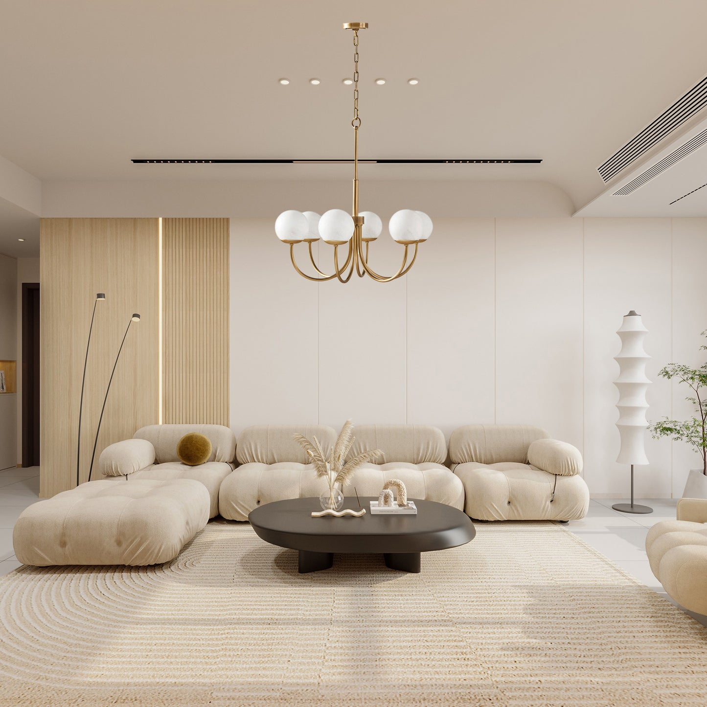 Orillia Modern Crystal Chandelier