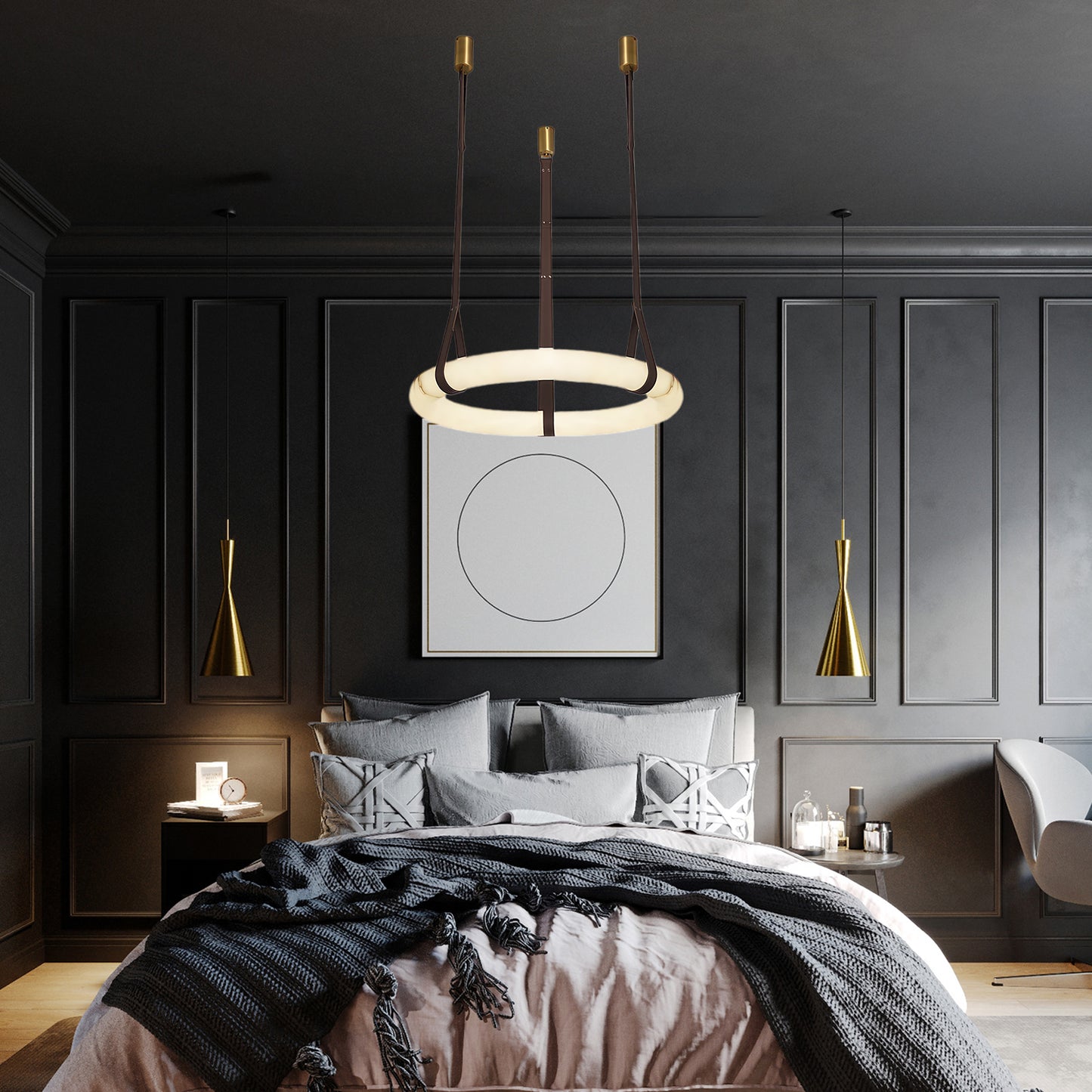 Oslo Minimalist Metal Pendant Light A