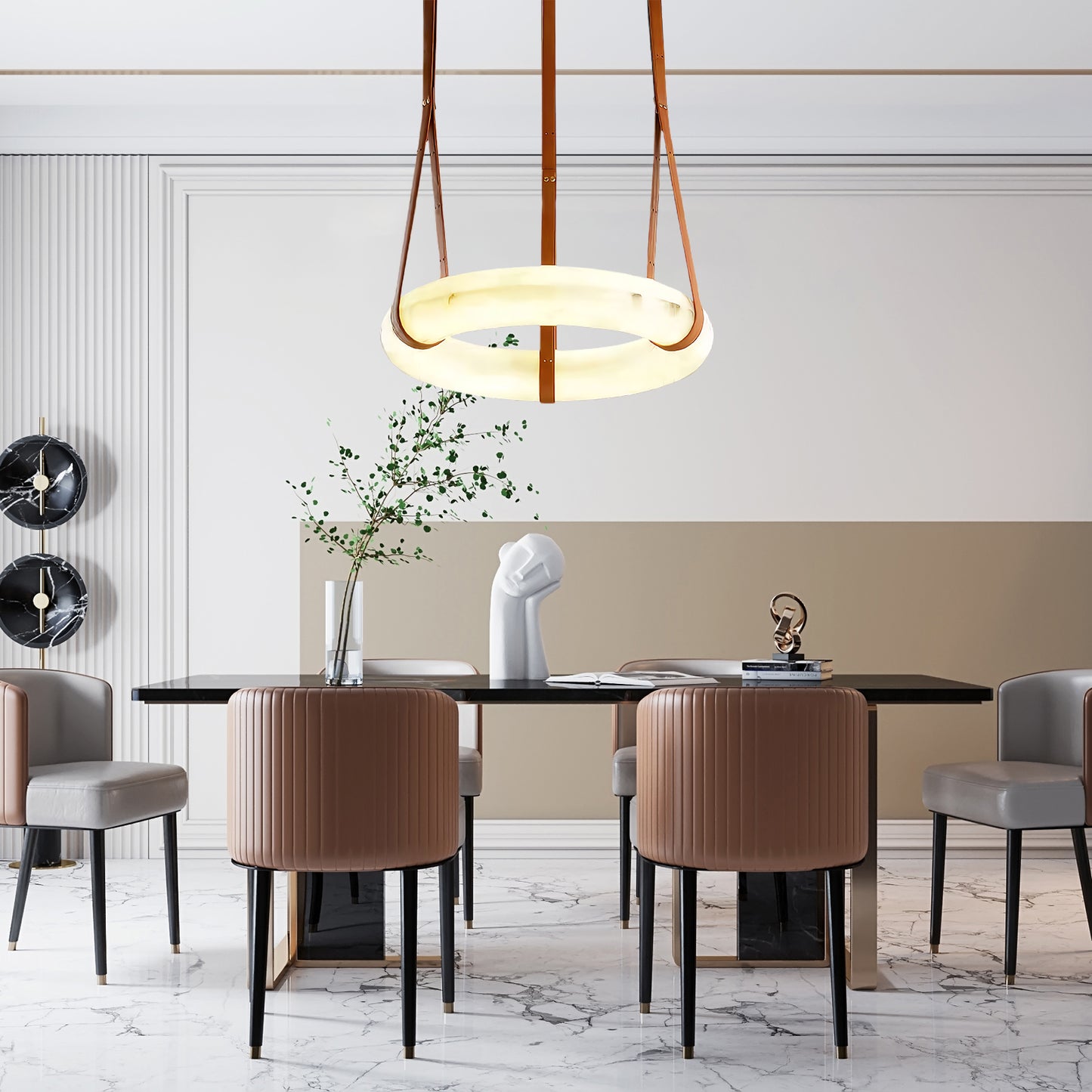 Oslo Minimalist Metal Pendant Light A