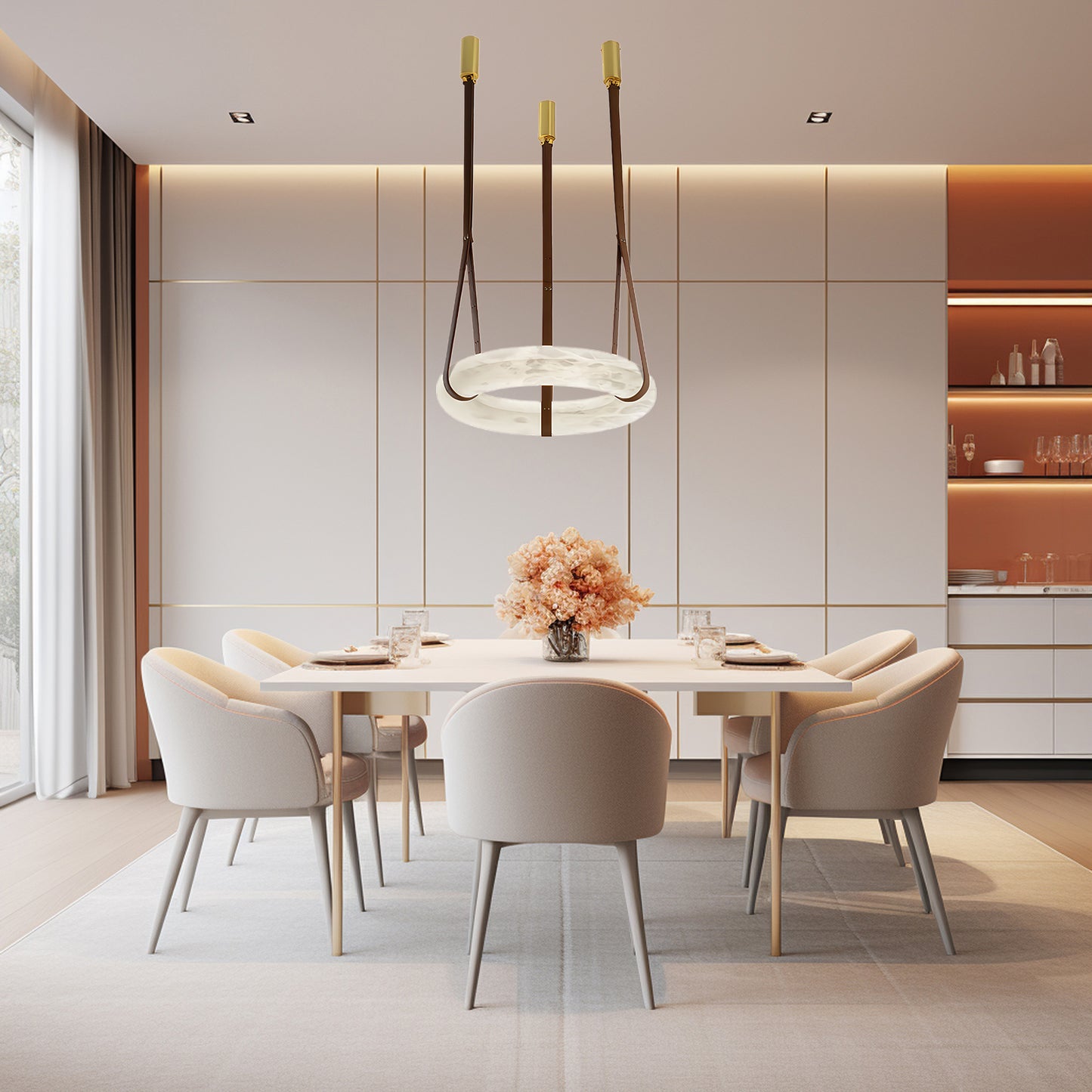 Oslo Minimalist Metal Pendant Light A