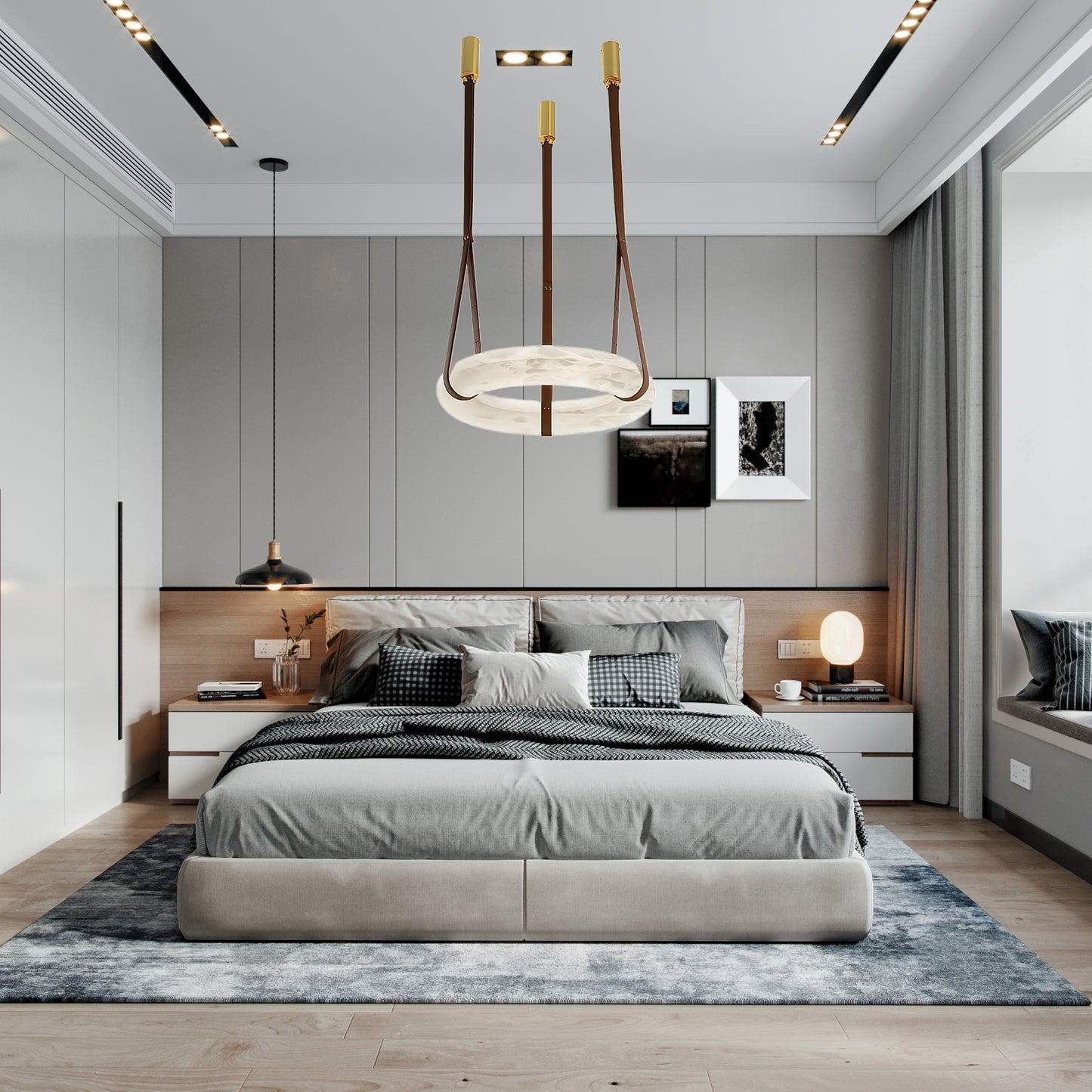 Oslo Minimalist Metal Pendant Light A