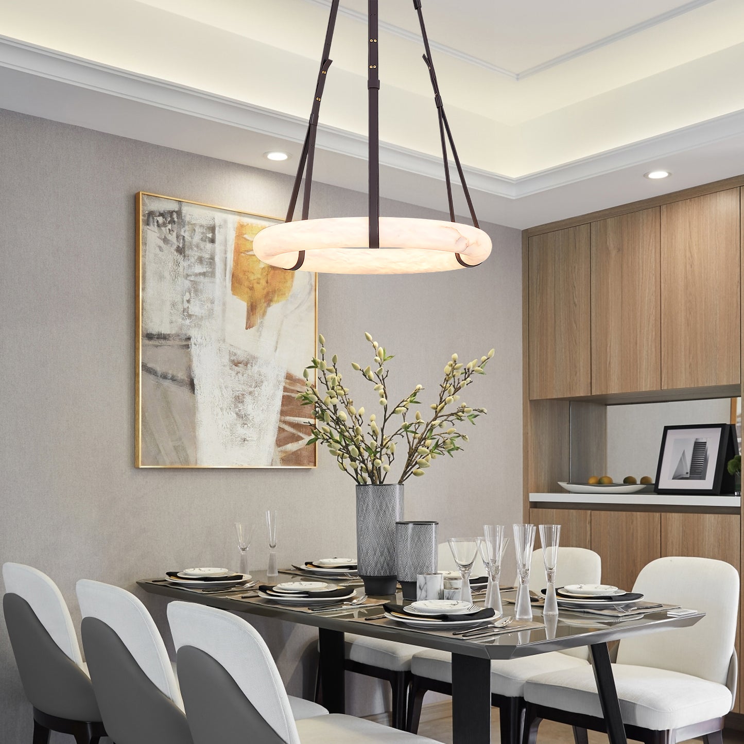 Oslo Minimalist Metal Pendant Light A