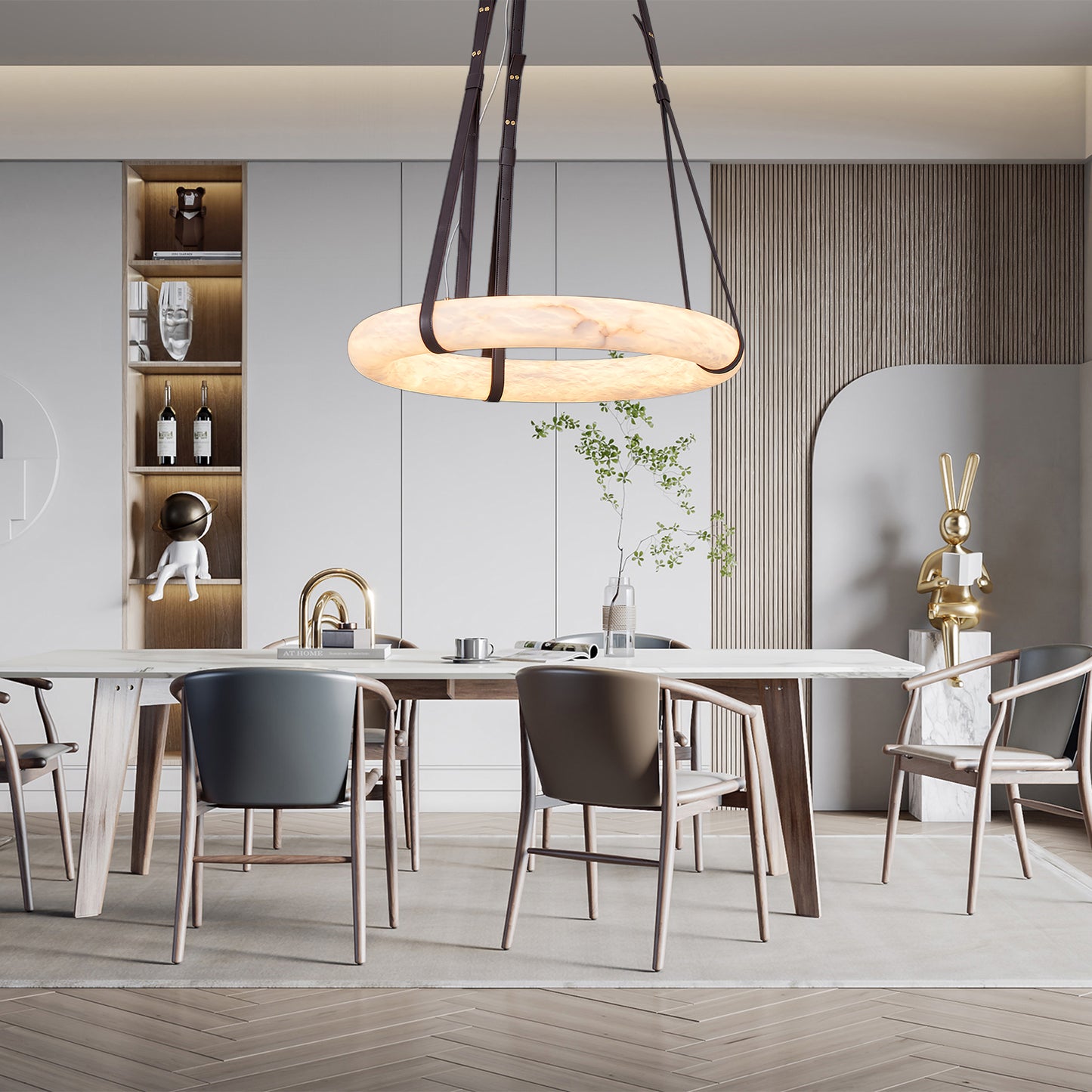 Oslo Minimalist Metal Pendant Light A