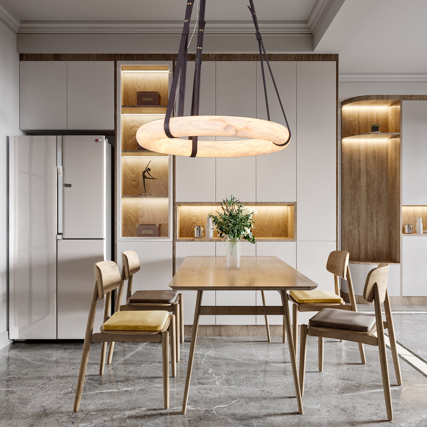 Oslo Minimalist Metal Pendant Light A