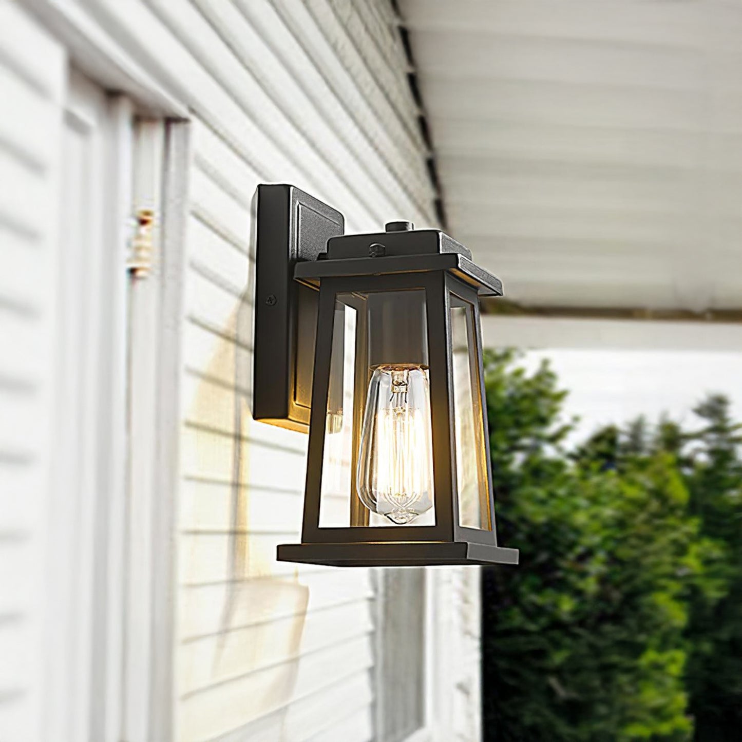 Outdoor Lantern Classic Crystal Wall Lamp