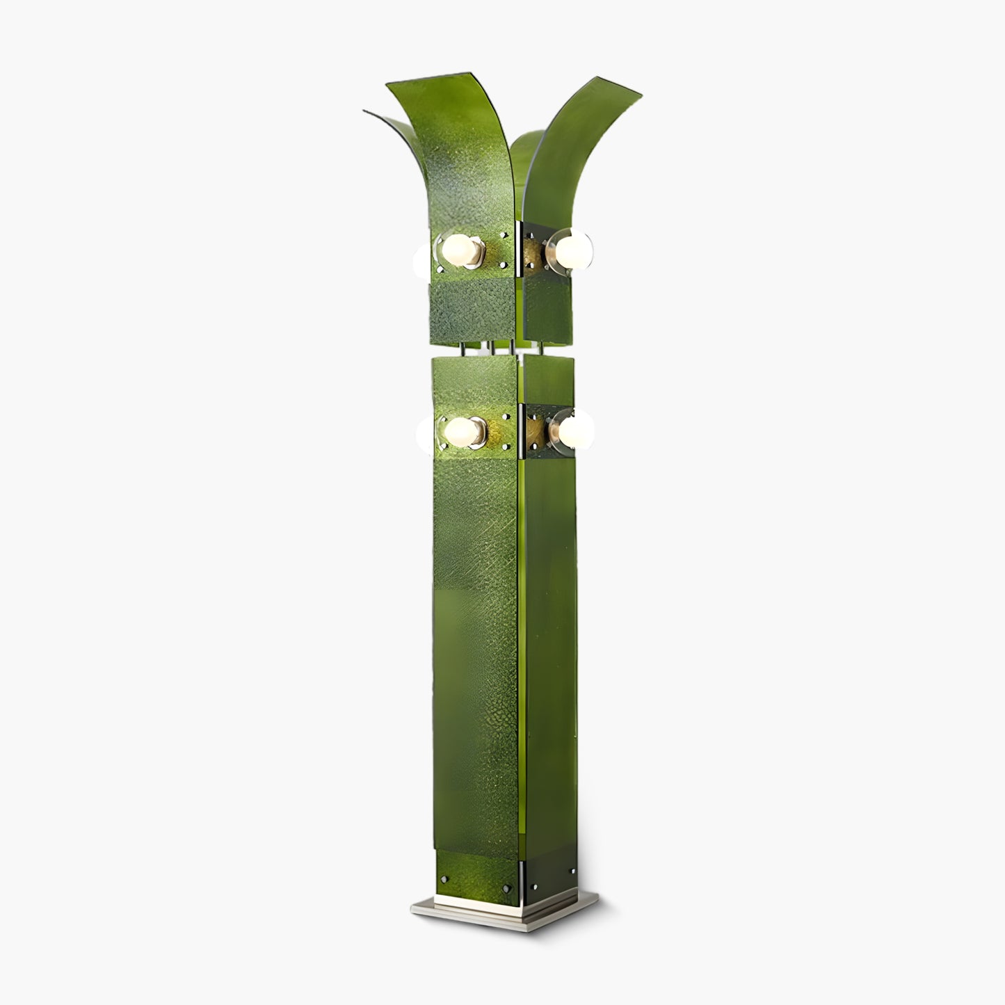 Palm Tree Classic Crystal Floor Lamp