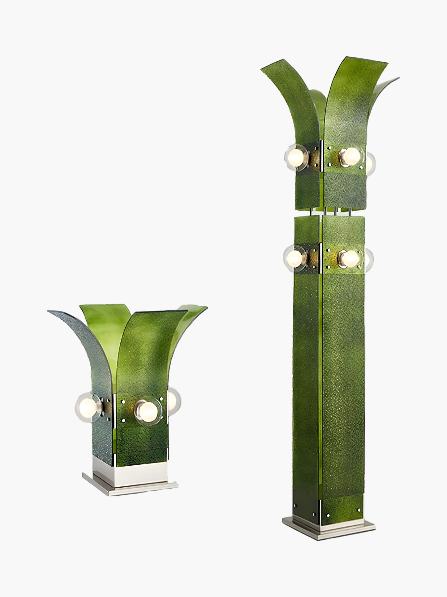 Palm Tree Classic Crystal Floor Lamp